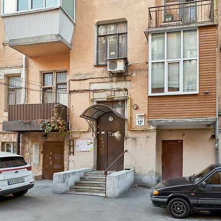S12-58 Modern Aparthotel With Two 2Bedrooms In Central Kiev - Bessarabska Squere - Gulliver Mall - Olympic Stadium - Palace Of Sports - Saksahanskoho St, 12Б 외부 사진